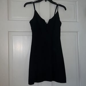 Lottie Moss Pacsun Spaghetti Strap Linen Mini Dress